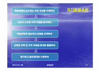 [교육심리] 자기조절 학습이론-11