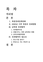 북한 경제정책과 남북한 경제협력-2