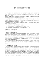 한국 사회 복지 실천과 나아갈 방향-1