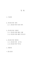 혼전동거 고찰 보고서-2