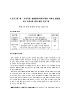 저소득층 발달장애자 폐 아동의 사회성 발달을 위한 지역사회 연계 통합 프로그램-1