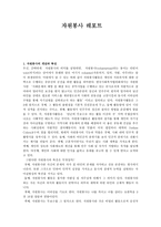 자원봉사 레포트-1