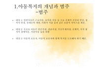 아동복지의 정책과 실천-4