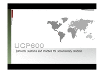 UCP Uniform Customs and Practice for Documentary Credits 화환신용장 통일규칙-1
