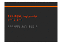 연극의 이해 멜로드라마 소극 희비극-16
