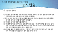 사회복지정책의 발달을 설명하는 이론들-8