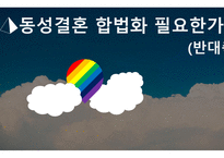 동성결혼 합법화 반대팀1-1