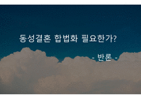 동성결혼 합법화 반대팀1-10