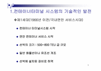 [하역론] 컨테이너터미널시스템-3