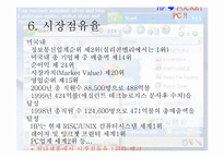 [경영전략] HP(PDA) 분석-8