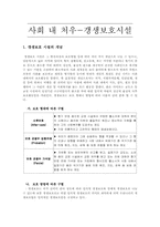 [교정복지] 사회 내 처우-갱생보호시설-1