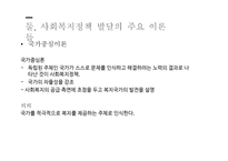 사회복지정책 발달이론 개론-14