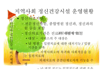 우리나라의 정신건강서비스-4