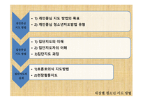 대상 별청 소년 지도방법-2