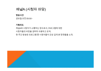 방송 모니터링 종합편성 프로그램-14