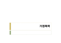 가정폭력 보고서-1