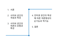정치과정으로서 사이버 공간에서의 여론 형성-2