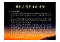 청소년의 성행위 혼전순결 임신 문제-7