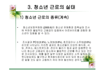 청소년의 근로 레포트-11