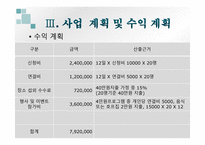이벤트 중매업 사업계획서-11