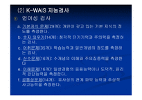 KWAIS 지능검사 웩슬러 성인용 지능검사-5
