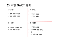 사업계획서 ㈜SKⅢ신제품 개발“적토米”를이용한 사업계획서-11