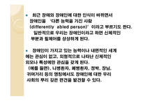 장애인의 개념과 범주 유형-3