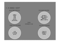 한국 웩슬러 아동 지능검사 4판-4