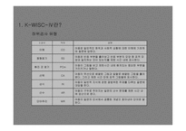 한국 웩슬러 아동 지능검사 4판-6