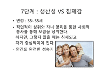 에릭슨 Erikson의 심리사회적 발달이론-20