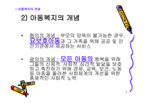 아동복지의 기본 개론-5