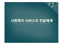 사회복지서비스의 전달체계-1