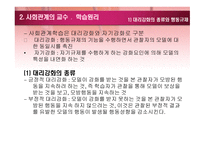 관찰학습모형 사회적 행동과 가치4-7