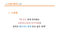 노인복지론 고령사회와 노인문제-4