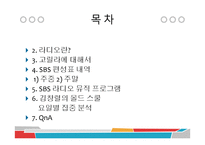 SBS 라디오 분석-2