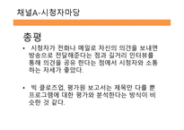 방송 모니터링 종합편성 채널 시청자 데스크 프로그램 비교분석-15