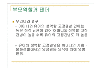 가족과 젠더 젠더와 부모 자녀관계-13
