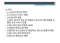 청소년정책의 영역과 지표-12