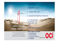OCI동양제철화학의 품질관리 사업계획서-2