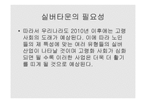 노인복지론 실버산업의 문헌조사-10