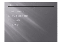 카오스 이론 ChaosTheory과 프랙털 Fractal-2