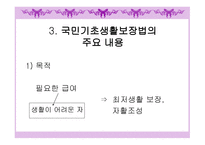 국민기초생활보장제도 개론-6