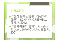 근거 이론 사회복지조사방법론-19