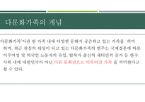 가족복지론 다문화 가족1-2