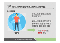 지역사회복지론 지역사회복지 실천에서 사회복지사의 역할-17