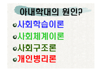 가정폭력 요약 레포트-11