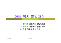 아동복지 발달과정 개론-1