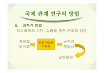 국제정치 연구방법의 분석 수준 국제관계 이론-4