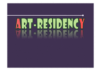 ARTRESIDENCY프로그램 보고서-1