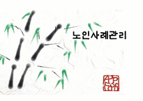 노인 사례관리 레포트-1